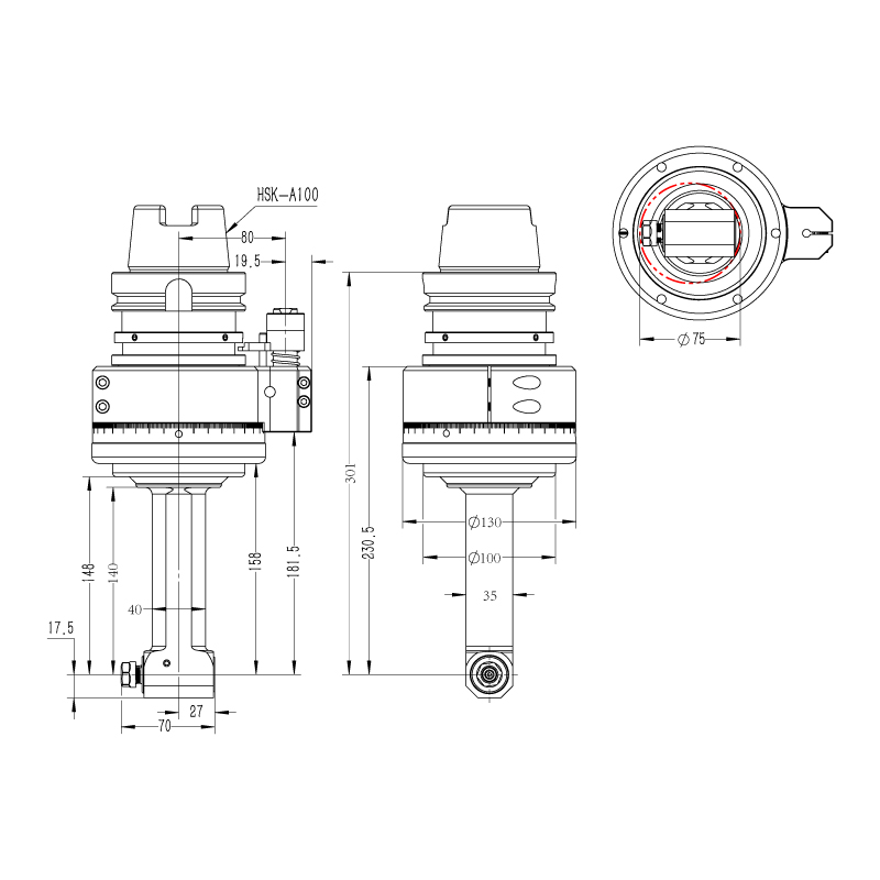 DK90-HSK100A-ER11-140