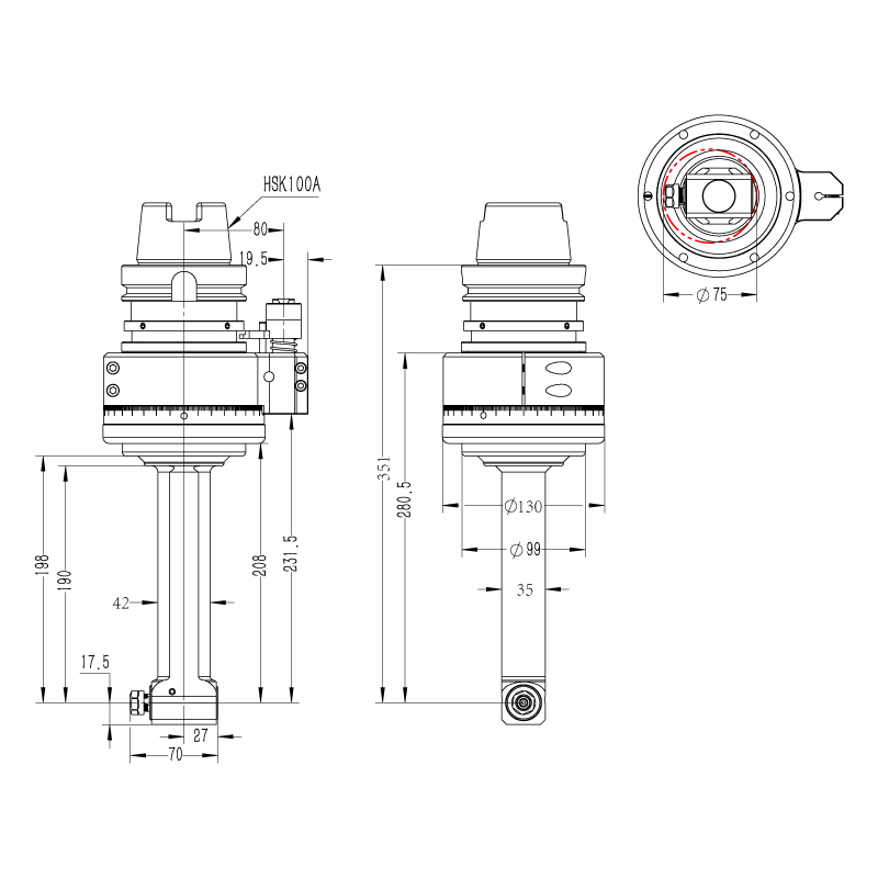 DK90-HSK100A-ER11-190